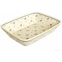 BUNZLAUER KERAMIK Auflaufform / Backform 29,7x23,2x7,0 cm im Dekor