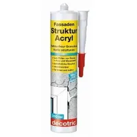 Decotric Decofill Fassaden-Strukturacryl 310 ml Spachtelmassen