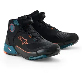 Alpinestars CR-X Schwarz/Petrol/Neon-Orange 45