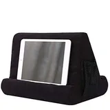 Soft Pillow für iPads, Ständer Tablet Halterung für Zuhause Tablet Ständer Büro Handy Halter kompatibel (Black)