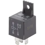 Hella Relais, Arbeitsstrom - 12V - 5-polig - Schließer - mit Halter - Menge: 1