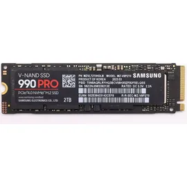 Samsung 990 PRO 2 TB M.2 MZ-V9P2T0BW