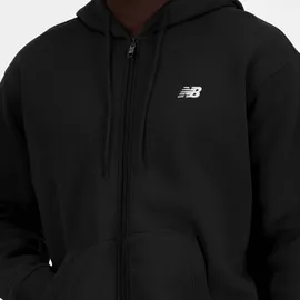New Balance Sport Essentials Logo Fleece Full Zip Herren Schwarz L