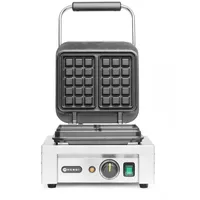 HENDI Waffeleisen Brüssel Silber