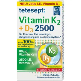 Merz Tetesept Vitamin K2+D3 2500