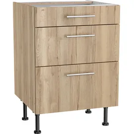 OPTIFIT Unterschrank Erik290 60 x 87 x 58,4 cm Braun