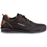 Cofra 78881-000.W48 CREGAN S3 SRC Sicherheitsschuhe, Schwarz/Orange, Größe 48