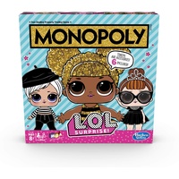 Monopoly Spiel: L.O.L. Überraschung! Edition Brettspiel für Kinder ab 8 Jahren