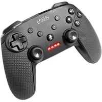 EAXUS Kabelloser DoubleShock Controller schwarz Nintendo Switch