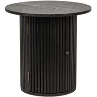 Möbel Kraft Beistelltisch schwarz ¦ Maße (cm): B: 50