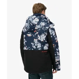 Superdry Ultimate Freestyle Skijacke Blau/Weiß XL