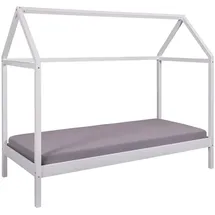 Interlink Hausbett Sun Road 90 x 200 cm Kiefer massiv lackiert weiß