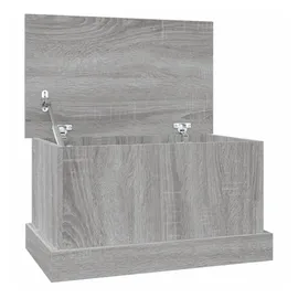 vidaXL Aufbewahrungsbox Truhe 50 x 30 x 28 cm 1-tlg. grau