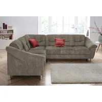 sit&more Ecksofa »Salsa L-Form«, mit Federkern, wahlweise mit Bettfunktion