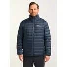 Daunenjacke JACK WOLFSKIN "PILVI DOWN JKT M RDS", Herren, Gr. XXL (58), blau (midnightsky), Obermaterial: 100% Polyester; Futter: 100% Polyester; Füllung: 80% Entendaune; 20% Federn, Jacken