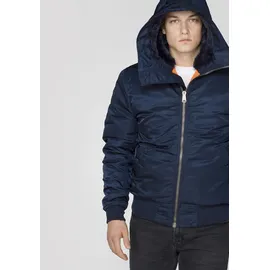 Alpha Industries MA-1 Hooded blau 54