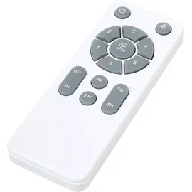 Beliani MAHAUT Deckenventilator 0 cm Braun/Silber