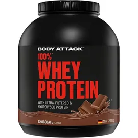Body Attack 100% Whey Protein Schokolade Pulver 2000 g