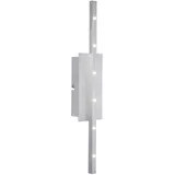 GLOBO Wandstrahler (LED) 6 Watt 500 Lumen silber