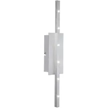 GLOBO Wandstrahler (LED) 6 Watt 500 Lumen silber