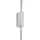 GLOBO Wandstrahler (LED) 6 Watt 500 Lumen silber
