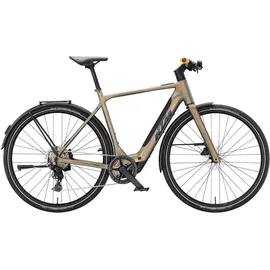 KTM Macina Urbanator SX 28 Zoll 400 Wh RH 55 cm Olive Pearl Matt (Black+Amber) M