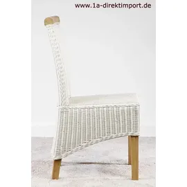 1a Direktimport Exklusiver Rattanstuhl Mérida, Pinie natur