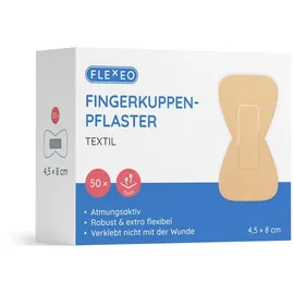 Flexeo Fingerkuppenpflaster 8 x 4,5 cm 50 St.