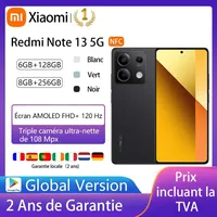 Xiaomi Redmi Note 13 5G, Smartphones, NFC, MediaTek Dimensity 6080, 6,67 "AMOLED-Bildschirm, 120 Hz,