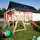 Home Deluxe Spielturm WUNDERLAND Kiefernholz Rot