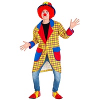 dressforfun Clown-Kostüm Herrenkostüm Clown Fridolin gelb XL - XL