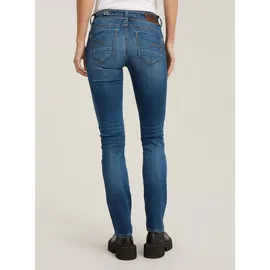 G-Star Midge Mid Straight Jeans Medium Indigo Aged 32 32
