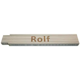Heka Zollstock Rolf 2 m, weiß