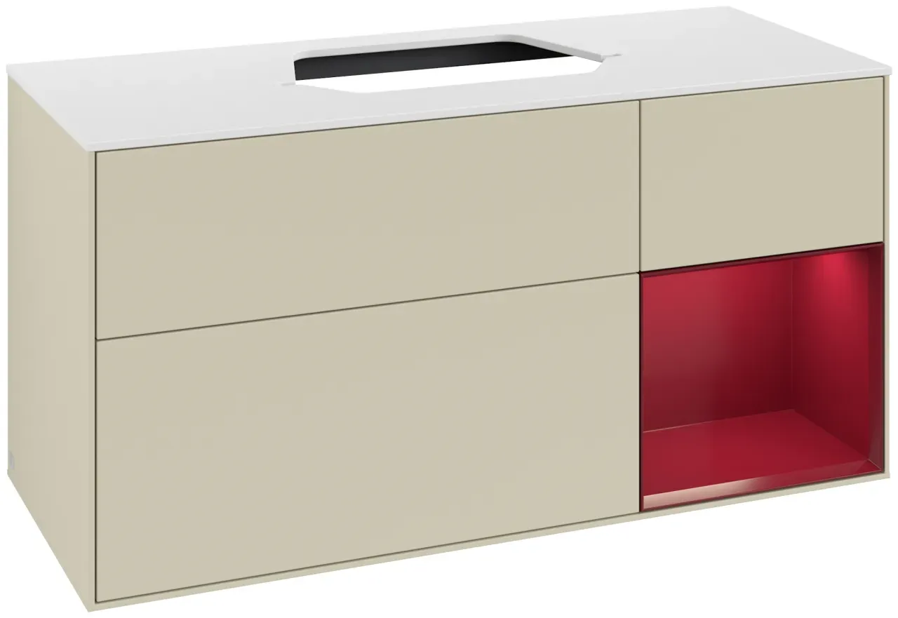 Villeroy & Boch Waschbeckenunterschrank Finion F42 1200x603x501mm m Bel FK/RE/AP: HJ/HB/1 F421HBHJ