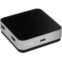OWC USB-C Travel Dock - 5 Ports (USB-C, USB-C 100W, USB 3.2 Gen 1 3.1, Gen 1) Type-C Grau Sp