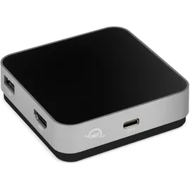 OWC USB-C Travel Dock - 5 Ports (USB-C, USB-C 100W, USB 3.2 Gen 1 3.1, Gen 1) Type-C Grau Sp