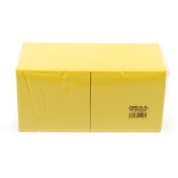 Hypafol Tafel-Servietten, gelb,  3-lagig, 33 x 33 cm, Inhalt 250 Stück