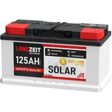 Versorgungsbatterie 12V 125Ah Marine Antrieb Beleuchtung Solar Batterie 100Ah