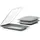 Tatay Aufschnittboxen Frischhaltedose Grau 17 x 3,2 x 25,2 cm 3-teilig