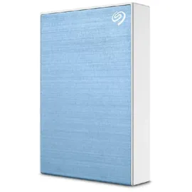 Seagate One Touch Portable HDD with Password, Light Blue, 2TB, +Rescue, USB 3.0 Micro-B (STKY2000402)