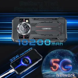 Cubot KingKong 11 16 GB RAM 256 GB Schwarz