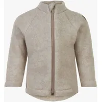mikk-line Wolljacke Melange Offwhite 104