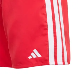 adidas 3 Stripes Badeshorts Pure Ruby/White 15-16 Jahre