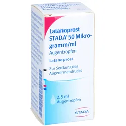 LATANOPROST STADA 50 Mikrogramm/ml Augentropfen 2,5 ml