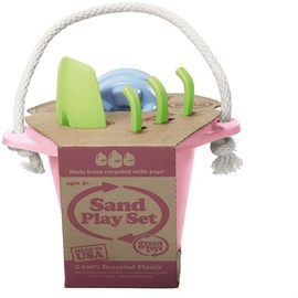 Green Toys Greentoys - Sandspielzeug mit rosa Eimer 4 Teile