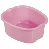 Relaxdays Fußbadewanne, rosa