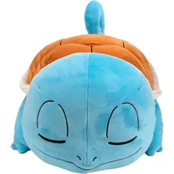 Schiggy schlafend - Pokémon - 45 cm Plüschtier