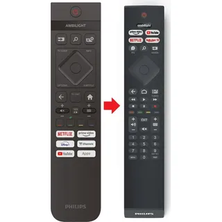 Original Fernbedienung Philips TV 996592404610 | 398GR10BEPHNE000CR