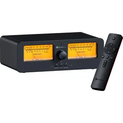 Fosi Audio LC30 VU Verstärker/Boxen Umschalter Orange