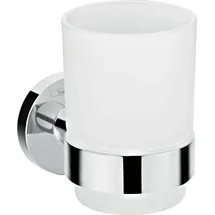 Hansgrohe Zahnputzbecher Satinierte Glas